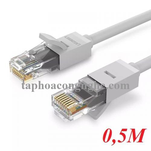 Ugreen 20173 0.5M màu Trắng Cáp Mạng Lan Cat6 UTP NW102 30020173